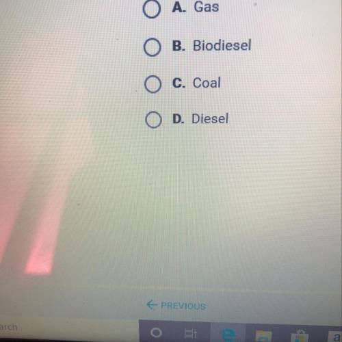 Which of these is not a fossil fuel?