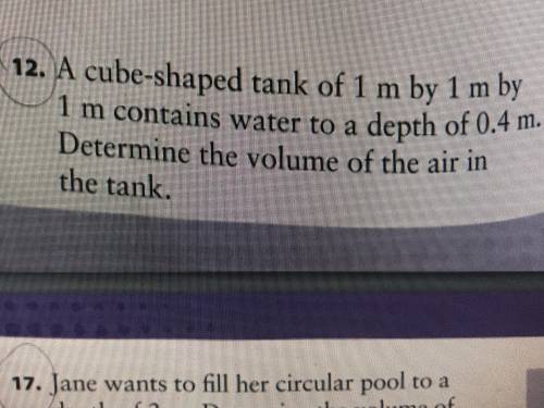 Easy Question, Easy points Topic: Volume Focus on question 12