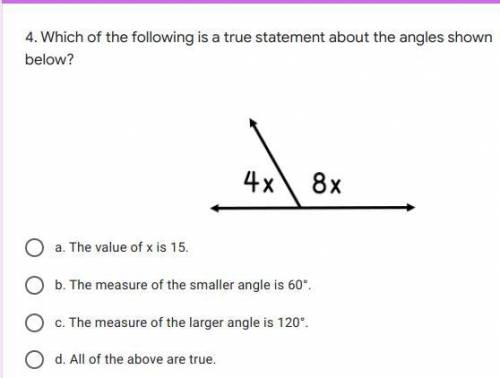 Complementary, Supplementary, Vertical, and Adjacent Angles 100 POINTS