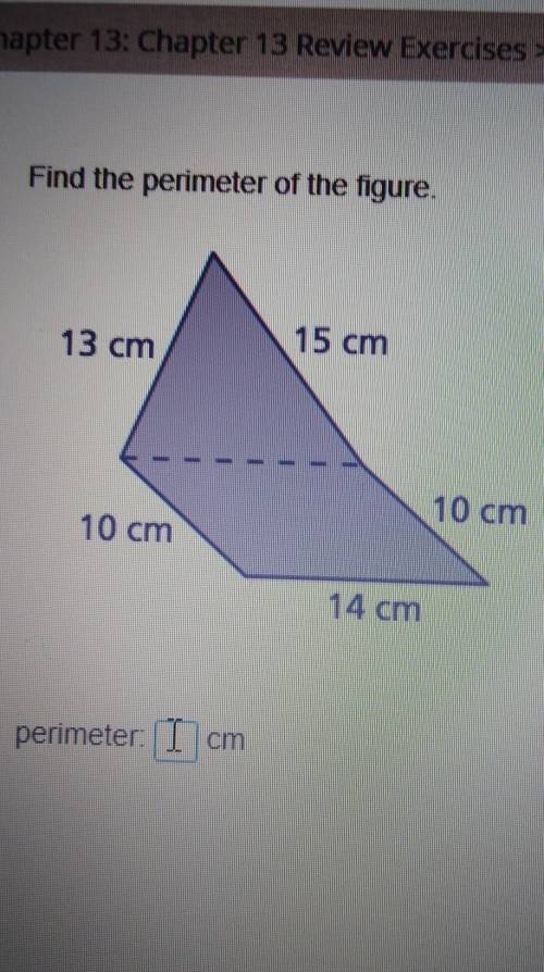 Whats the perimeter of a figure