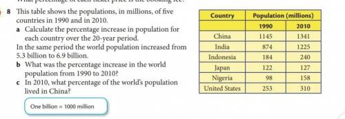 How to do for question 8. B, C