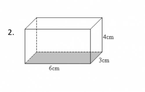WILL MARK THE BRAINLEIST Find the surface of the rectangle prism ,show all of your work