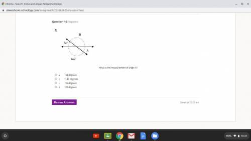 Same thing find the missing number to replace (A)