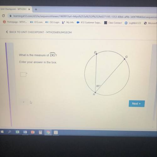 What is the measure of DG