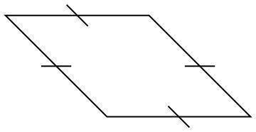 What is the name of this polygon? A. rectangle B. square C. trapezoid D. rhombus