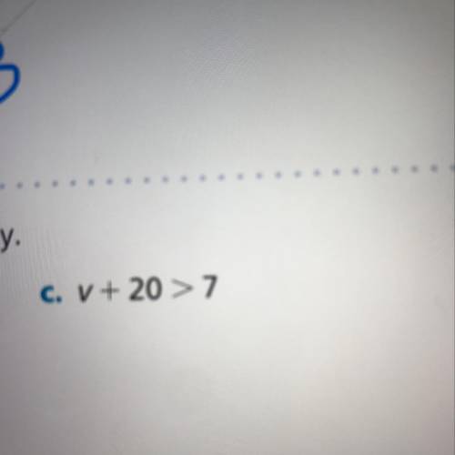 Solve each inequality using the Subtraction Property of Inequality.