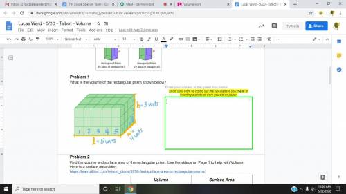 Please Help With problem 1