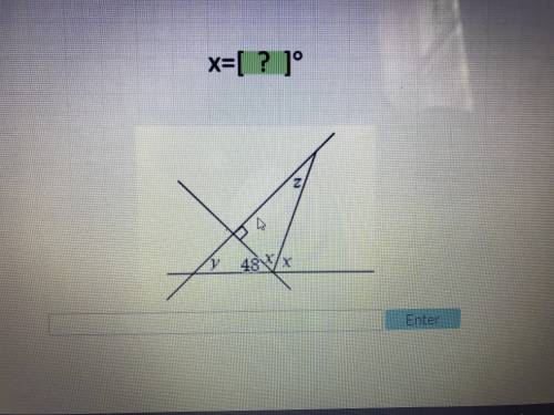 Anyone????? x= what???