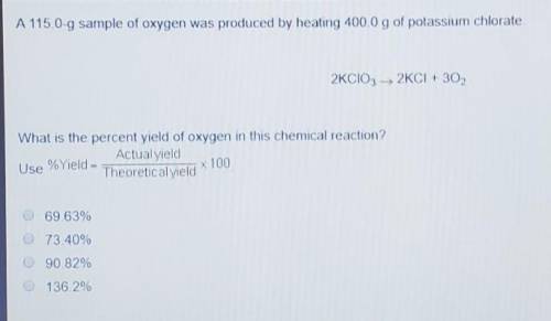 I need help with my chemistry