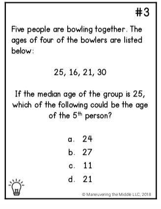 Median math question