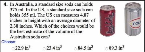VOLUME Question--- 20PTSShow Your WorkDue today please help