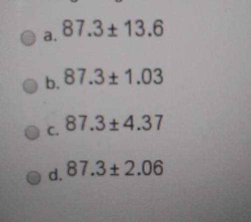 A random sample size of 175 is drawn from a large population. The population standard deviation is