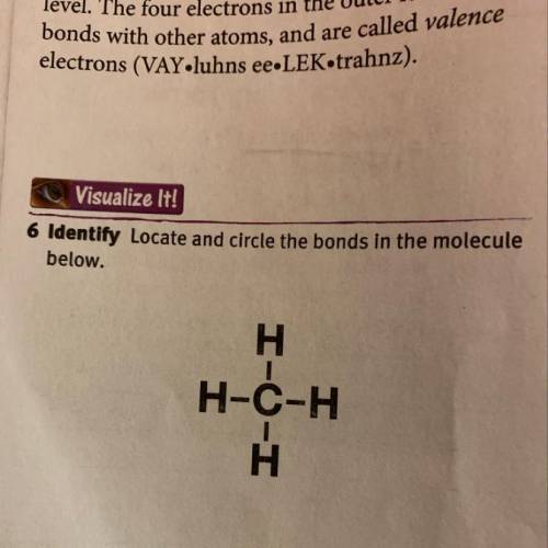 I need to know the bonds of that molecule.