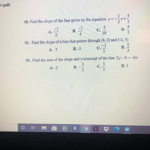 I need help with these three questions please don’t skip!! :(
