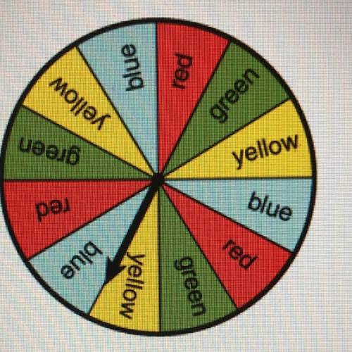 Event A: stops on red  Event B: stops on yellow  Find P(A or B)  A.) 1/4  B.) 1/8  C.) 1/2  D.) 1/1