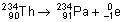 Use the nuclear decay reaction in the picture to answer the following question.i. How does the reac