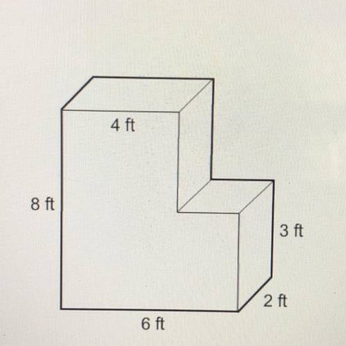 What is the volume of the composite figure?