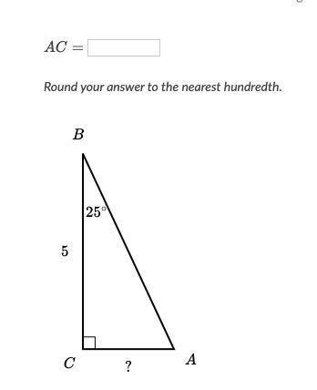 What is the length of AC?