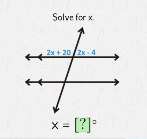 Solve for X (picture included)