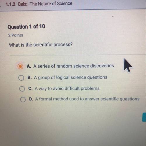 What is the scientific process