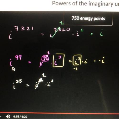 Why is i^36=1? What is the best way to be able to find this in my head?