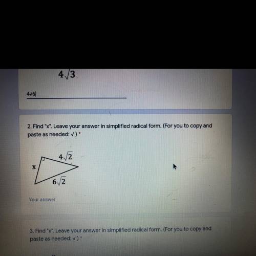 FIND X FOR 10 POINTS