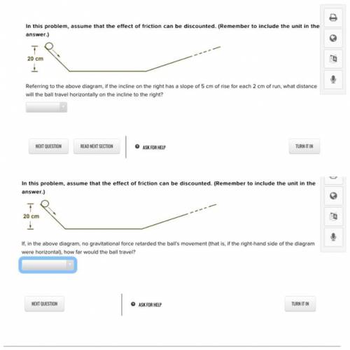 Could you help me solve these two individual pieces