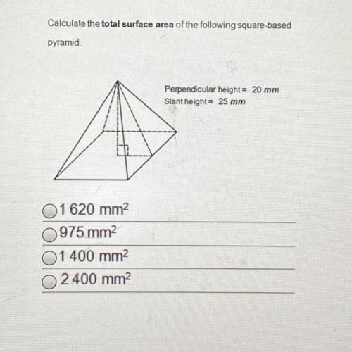 What is the total surface area??