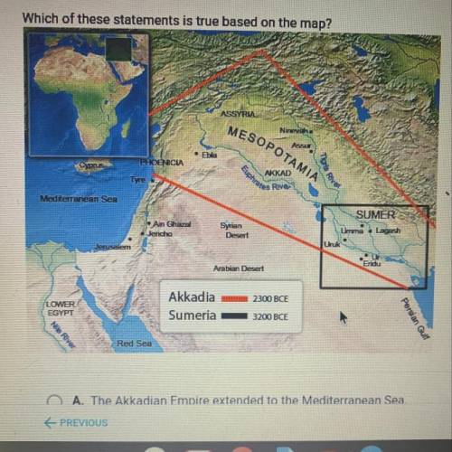 Which of these statements is true based on the map