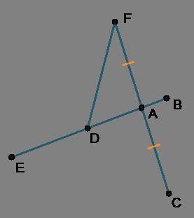 Given Line segment E D is-congruent-to Line segment D B , which statements about the figure are tru