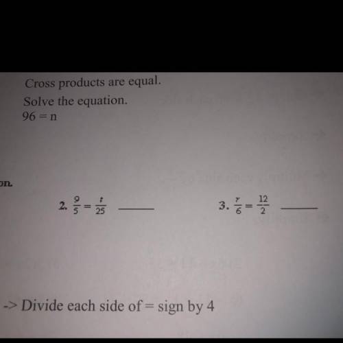 Solve each proportion