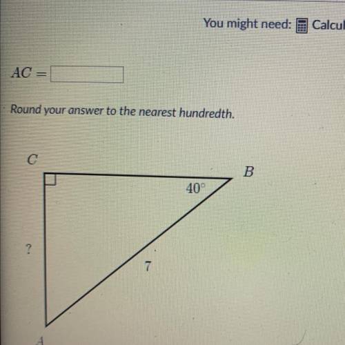 Solve for a side in right triangles