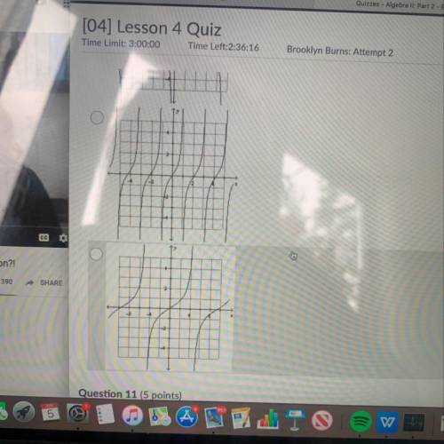 Graph y= tan(1/3 0 +2pi)