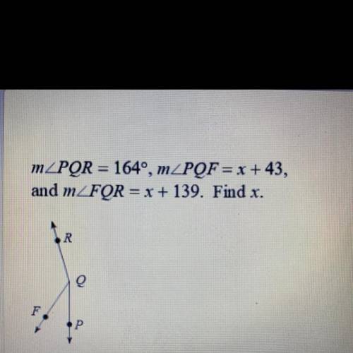 Find x
A) 9
B)-9
C)6
D)-6