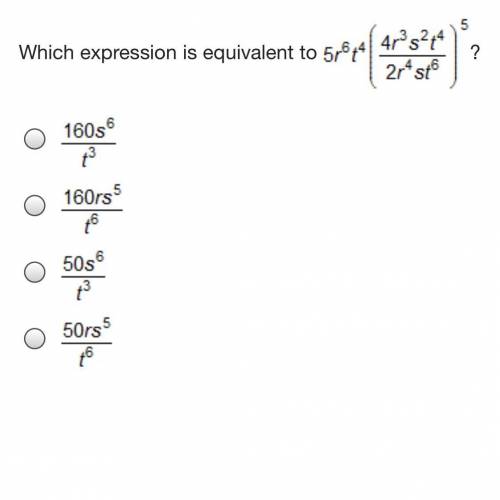 Which expression is equivalent to