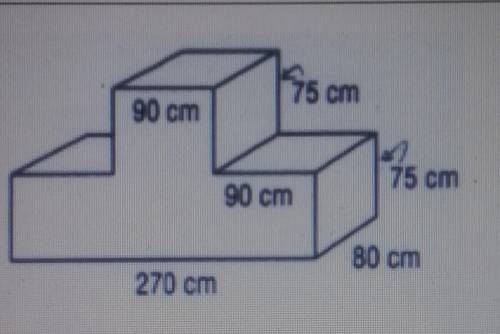 Find the volume of the prism pls!! show how you got the volume