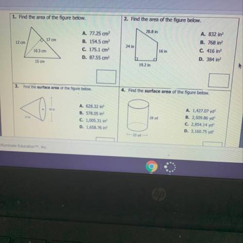 I need help with the first four
