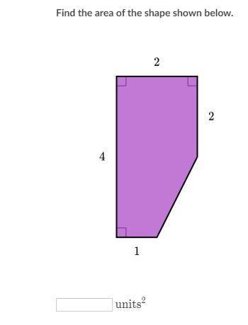 What is the area of this shape?