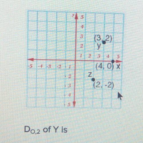 Do 2 of Y is 
A.(3/2, 1) B.(6,4) C.(5,4)
{answer ASAP plz}