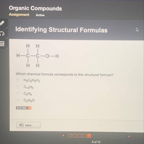 Η Η

H-C-C-0-H
H
H
Which chemical formula corresponds to this structural formula?
O Hg Cg Hq H₂
O