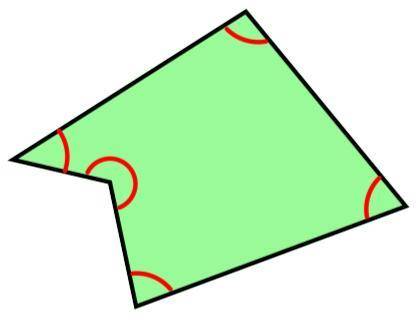 What is the sum of the interior angles in this shape?