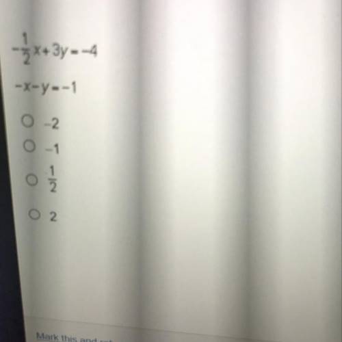 Using Cramers rule, what is the value of c in the solution to the system of linear equations