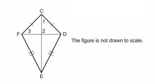 PLEASE HELP CDEF is a kite and mFCE =39. Find m1A.102B.39C.78