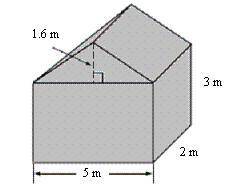 What is the volume of the shed?