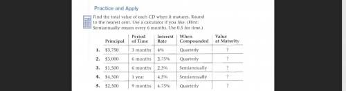 I need help with this table chart in the image.