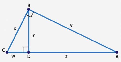 Which expression represents the value of v?

(answer choices are included in attachment) I think i