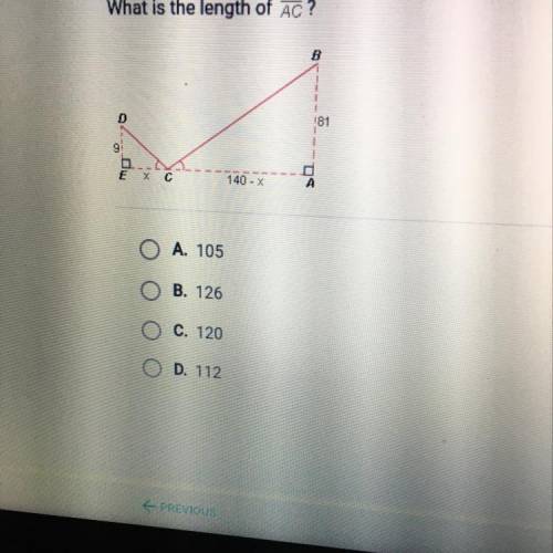 What is the length of AC?