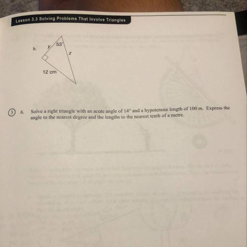 Determine the unknown side lengths’ to the nearest tenth. for the first question and also please he