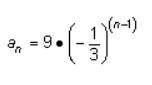 What is the recursive formula for the geometric sequence with this explicit formula?