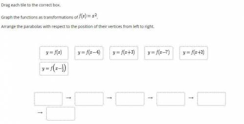 Answer Asap Pleasee Graph the functions as transformations: Pic attached